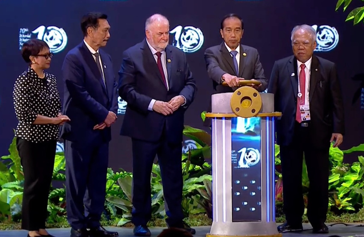 Presiden Joko Widodo Resmi Membuka World Water Forum ke-10 di Bali