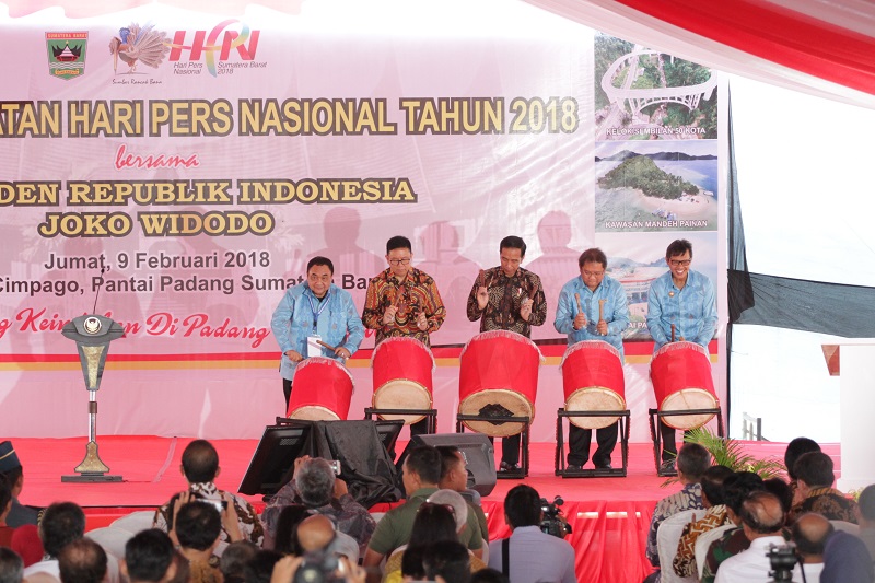 Presiden Jokowi : Peran Pers Sangat Diperlukan Sebagai Penegak Kebenaran