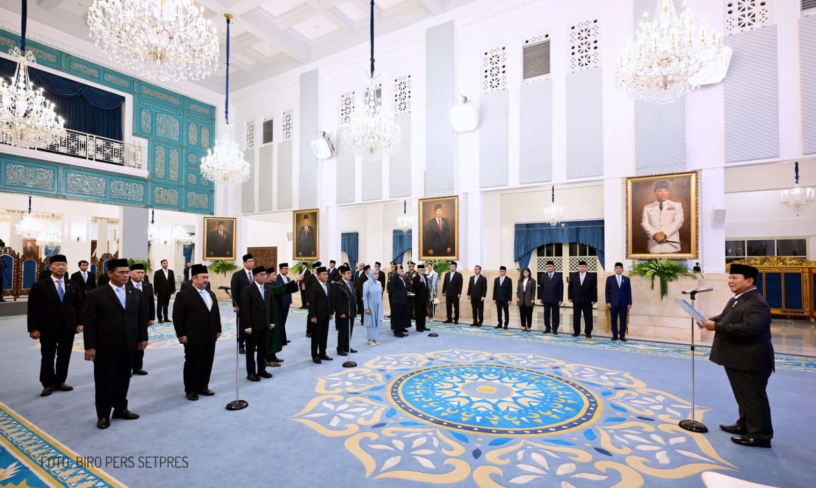 Presiden Prabowo Lantik Ketua Harian dan Anggota DEN Periode 2026-2030