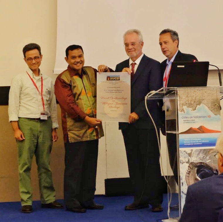 PVMBG Raih Penghargaan Internasional 