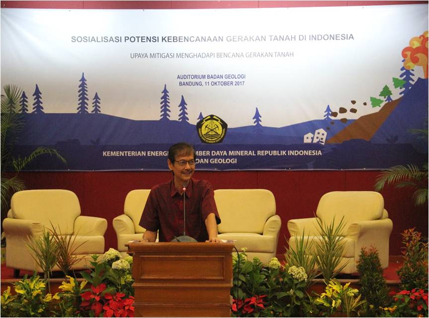 PVMBG Sampaikan Potensi Kebencanaan Gerakan Tanah Sebagai Upaya Mitigasi Bencana Geologi