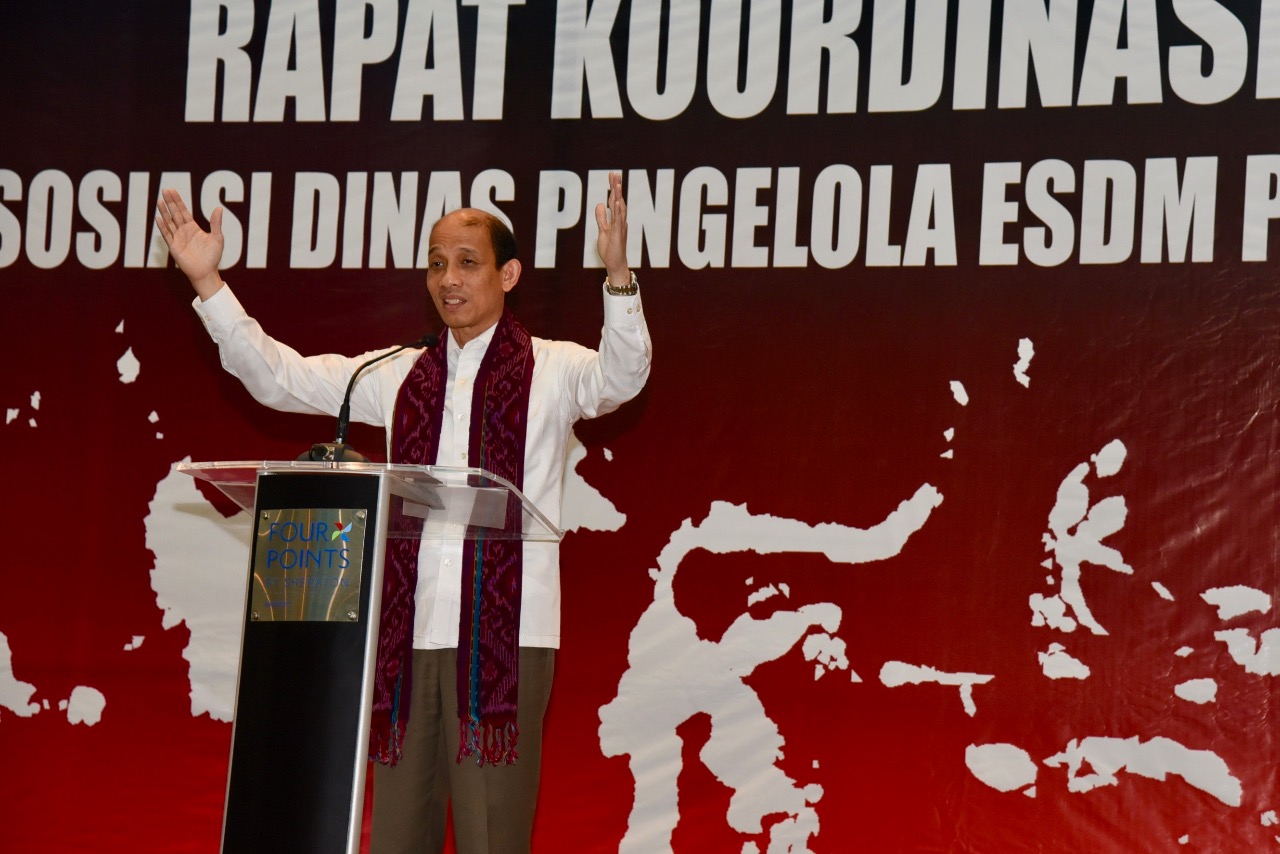 Rakornas ESDM se-Indonesia, Arcandra Tegaskan Keberpihakan PI 10% Sepenuhnya untuk Daerah