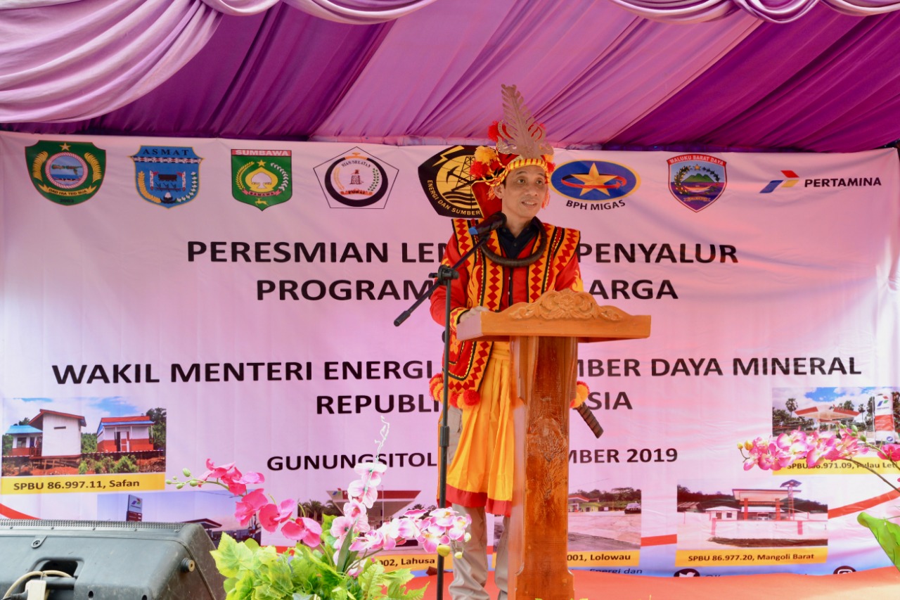 Resmikan 6 Titik BBM Satu Harga Di Kepulauan Nias, Wamen Arcandra: Harga yang Terjangkau Bagi Seluruh Masyarakat 