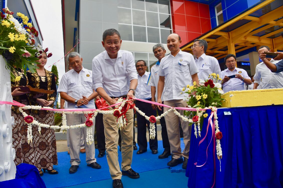 Resmikan Gedung Soebroto, Jonan Dorong PEM Akamigas Kembalikan Reputasi