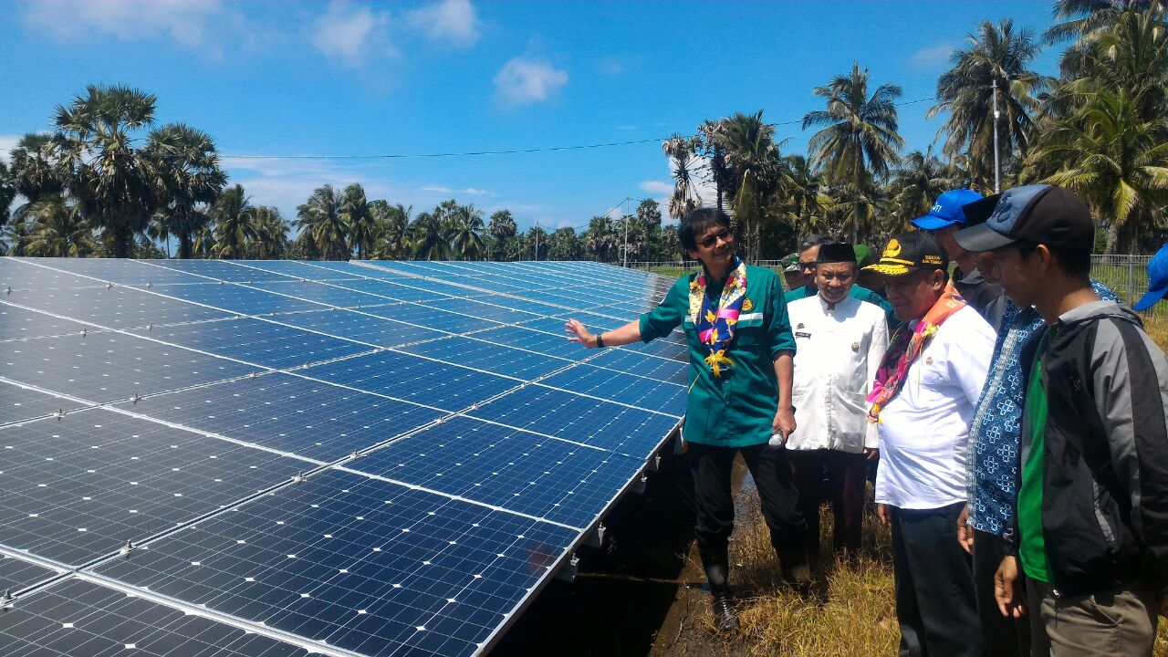 Resmikan PLTS Terpusat 100 kWp di Desa Balang Datu, Dirjen EBTKE: Negara Hadir untuk Menyediakan Listrik