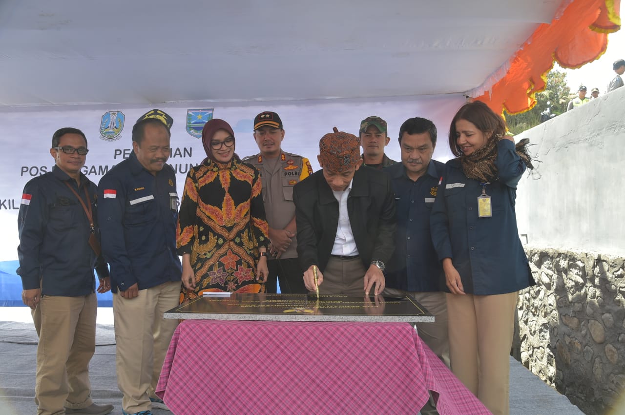 Resmikan Pos PGA Bromo, Wamen Arcandra Harap Pos PGA Jadi Sarana Edukasi 