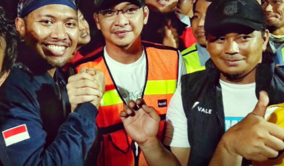 Sapa Para Penyelamat, Walikota dan Wakil Walikota Palu Sambangi Posko Siaga Bencana ESDM