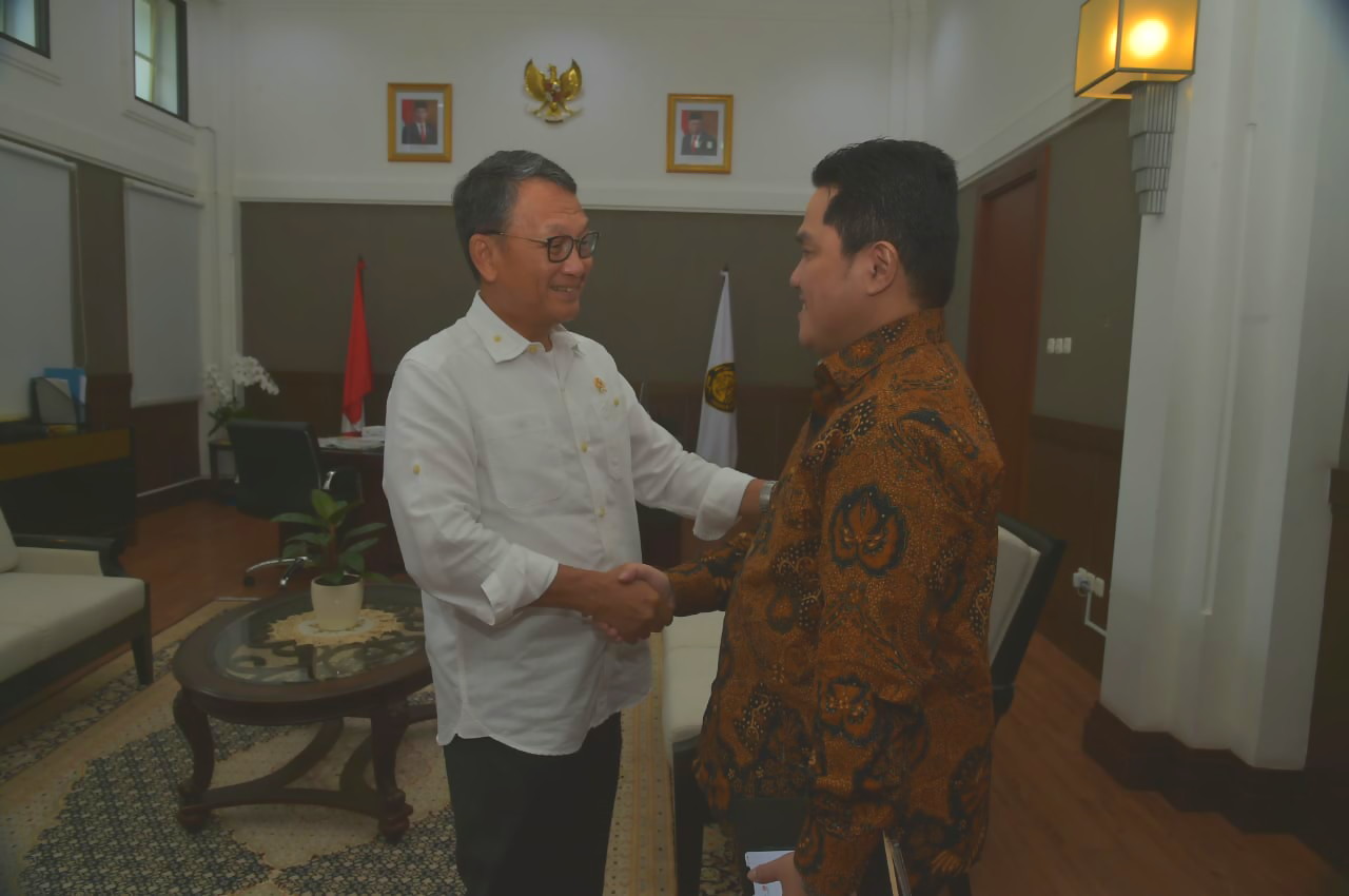 Sejam Temui Menteri ESDM, Menteri BUMN Sinergikan Visi-Misi Kabinet
