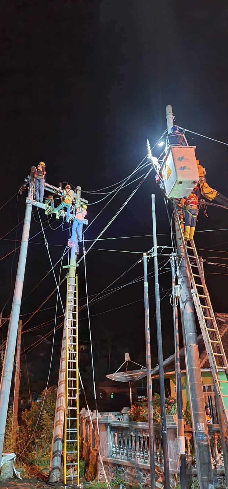 Seluruh Trafo Listrik Terdampak Erupsi Gunungapi Semeru Telah Beroperasi Normal