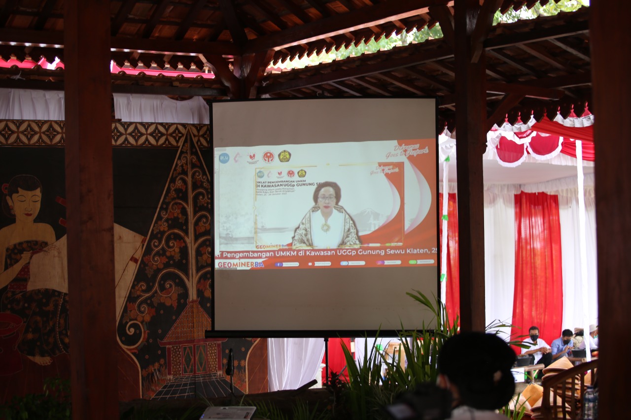 Sinergi PPSDM Geominerba dan Dekranas Selenggarakan Diklat Pengembangan UMKM di Kawasan Unesco Global Geopark Gunung Sewu