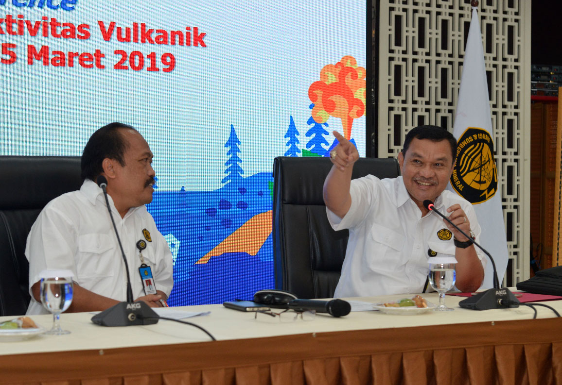 Status Gunungapi Anak Krakatau Diturunkan Menjadi LEVEL II (Waspada) 