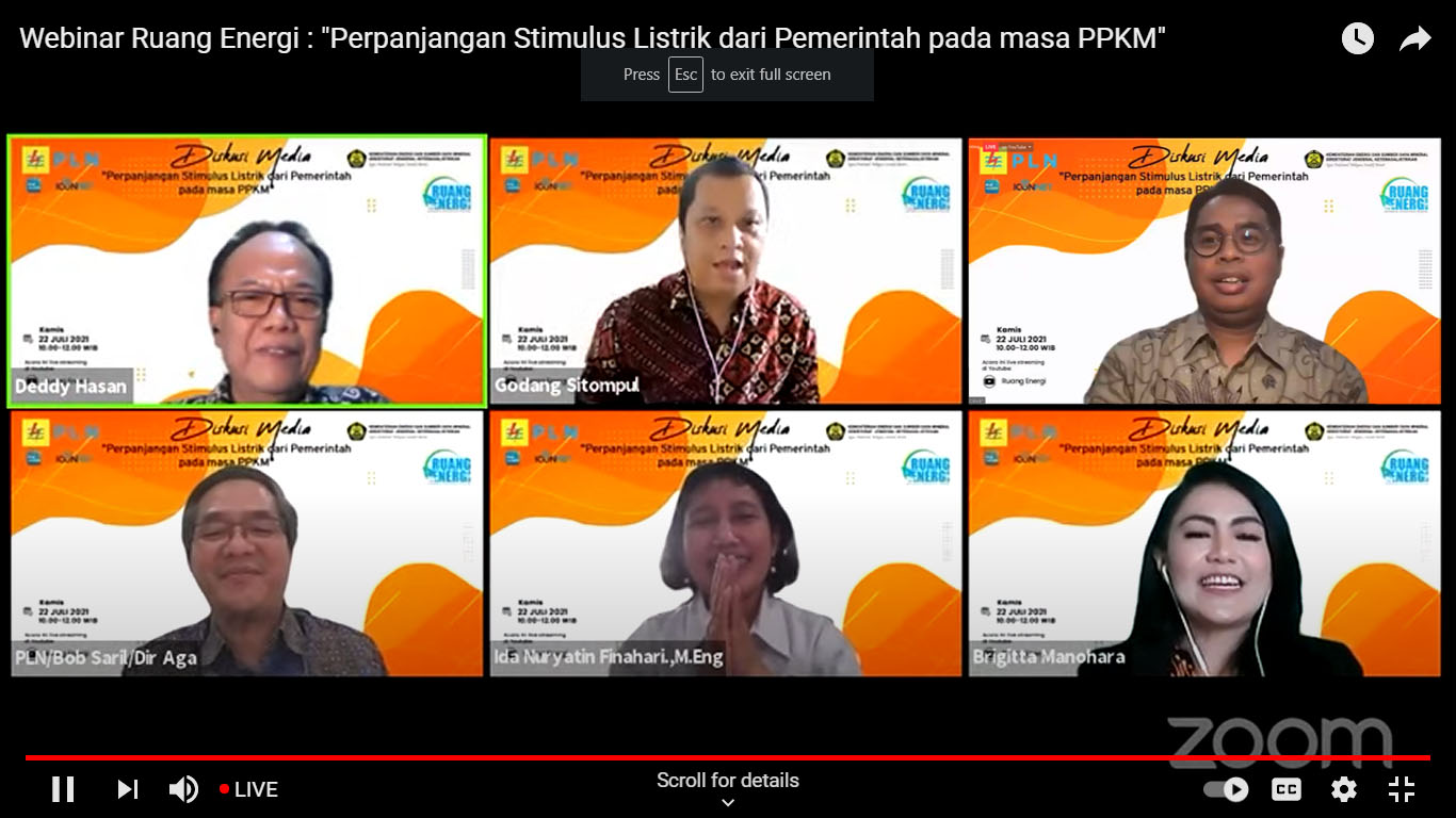 Stimulus Program Ketenagalistrikan Capai Rp11.72 Triliun, Bukti Kehadiran Negara