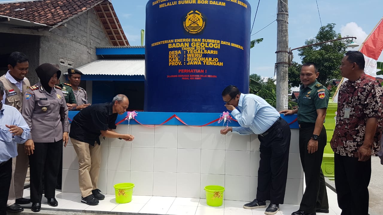Sumur Bor Dibangun, Sriyanto Tak Lagi Beli Air Tangki