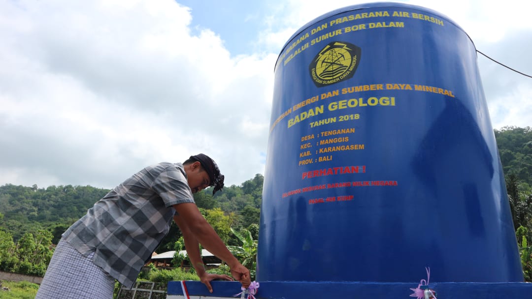 Sumur Bor Hadir, 11 Ribu Warga Karangasem dan Bangli Tak Lagi Sulit Air