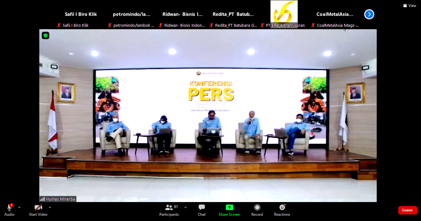 Tahun 2021, PNBP dan Investasi Subsektor Minerba Lebihi Target