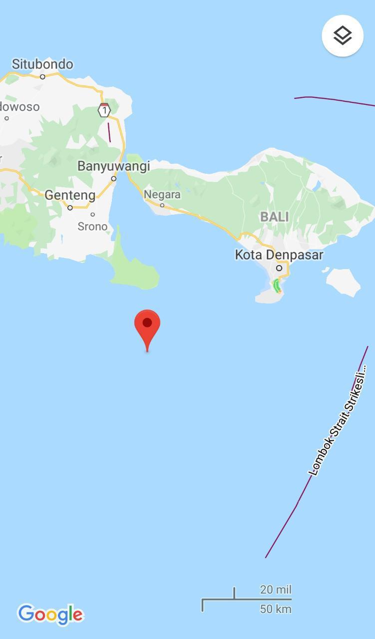 TANGGAPAN KEJADIAN GEMPA BUMI TANGGAL 16 JULI 2019  DI BARATDAYA NUSA DUA, BALI   