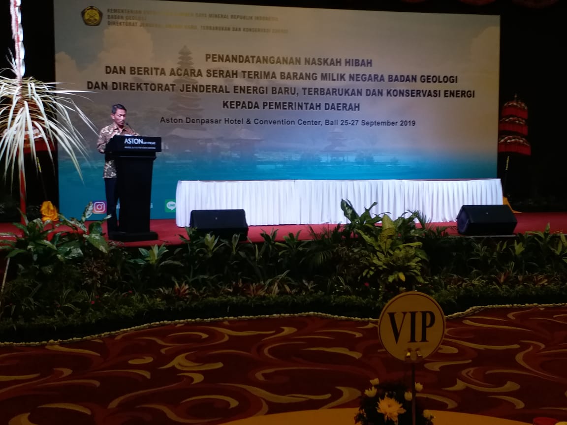 Telah Selesai Dibangun, Hari Ini Kementerian ESDM Serahterimakan Aset 204 Sumur Bor dan 4.068 Unit BMN EBTKE Ke Pemerintah Daerah