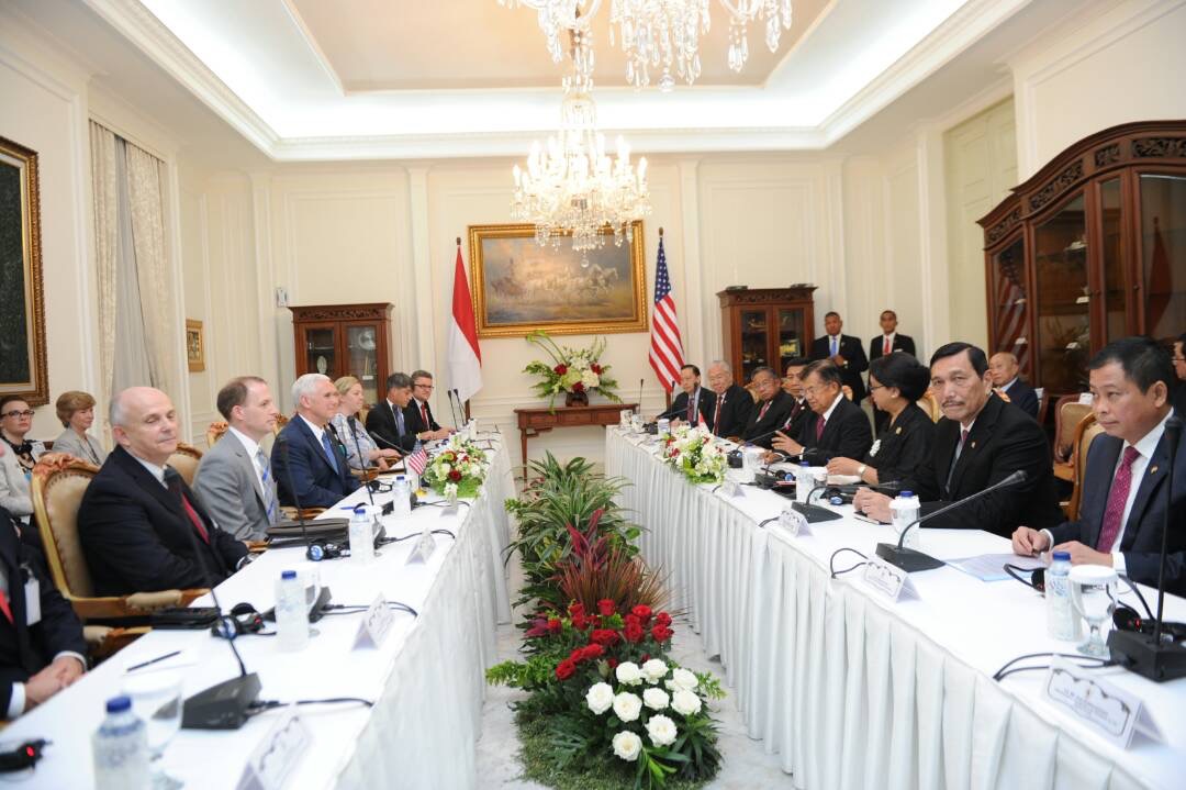 Temui Wapres Amerika Serikat, Menteri ESDM Bahas Kerja Sama Energi