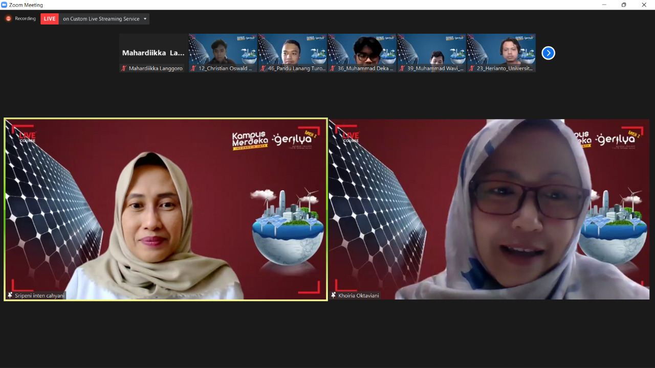 Tenaga Ahli Menteri ESDM Ajak Mahasiswa Suarakan Green Industry