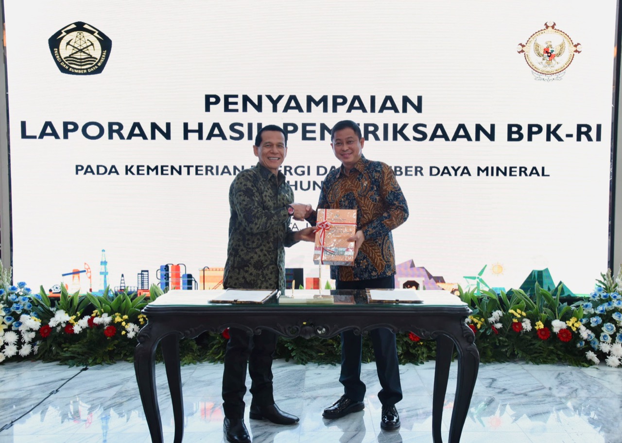 Tiga Tahun Berturut-turut Kementerian ESDM Raih Opini WTP