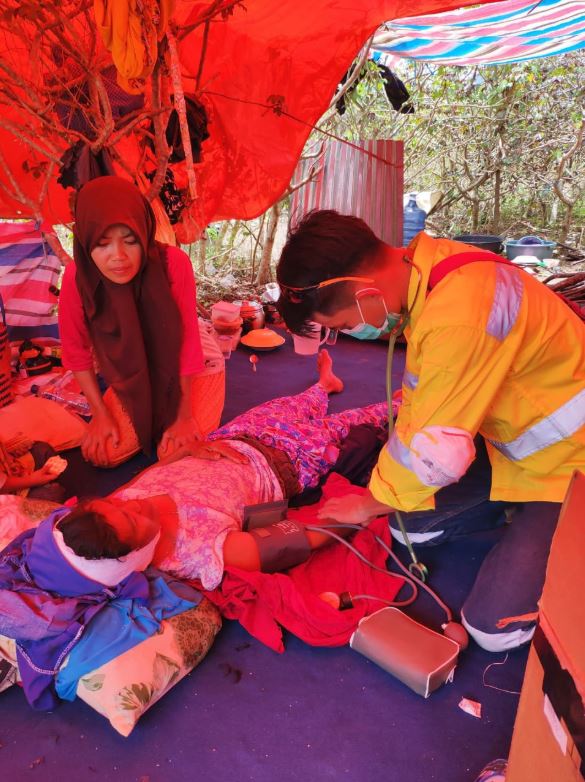 Tim Medis Siaga Bencana ESDM Terus Bergerak, Tangani Lebih dari Dua Ribu Korban Gempa Sulteng