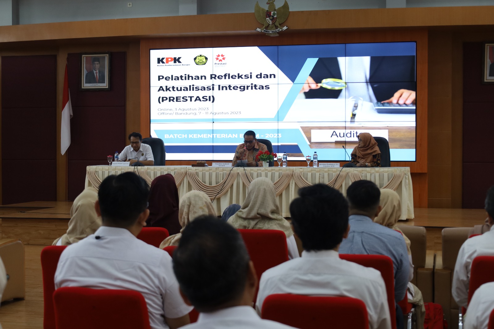 Tingkatkan Integritas ASN, Kementerian ESDM Gandeng KPK Gelar PRESTASI