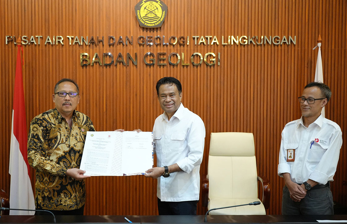 Tingkatkan Riset Bidang Air Tanah, PATGTL Dan BRIN Jalin Kolaborasi