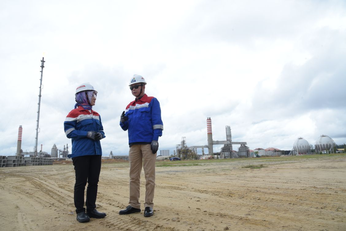 Tinjau Progres Konstruksi RDMP Balikpapan, Menteri Jonan: Pembangunan RDMP Diharapkan Customer Focus