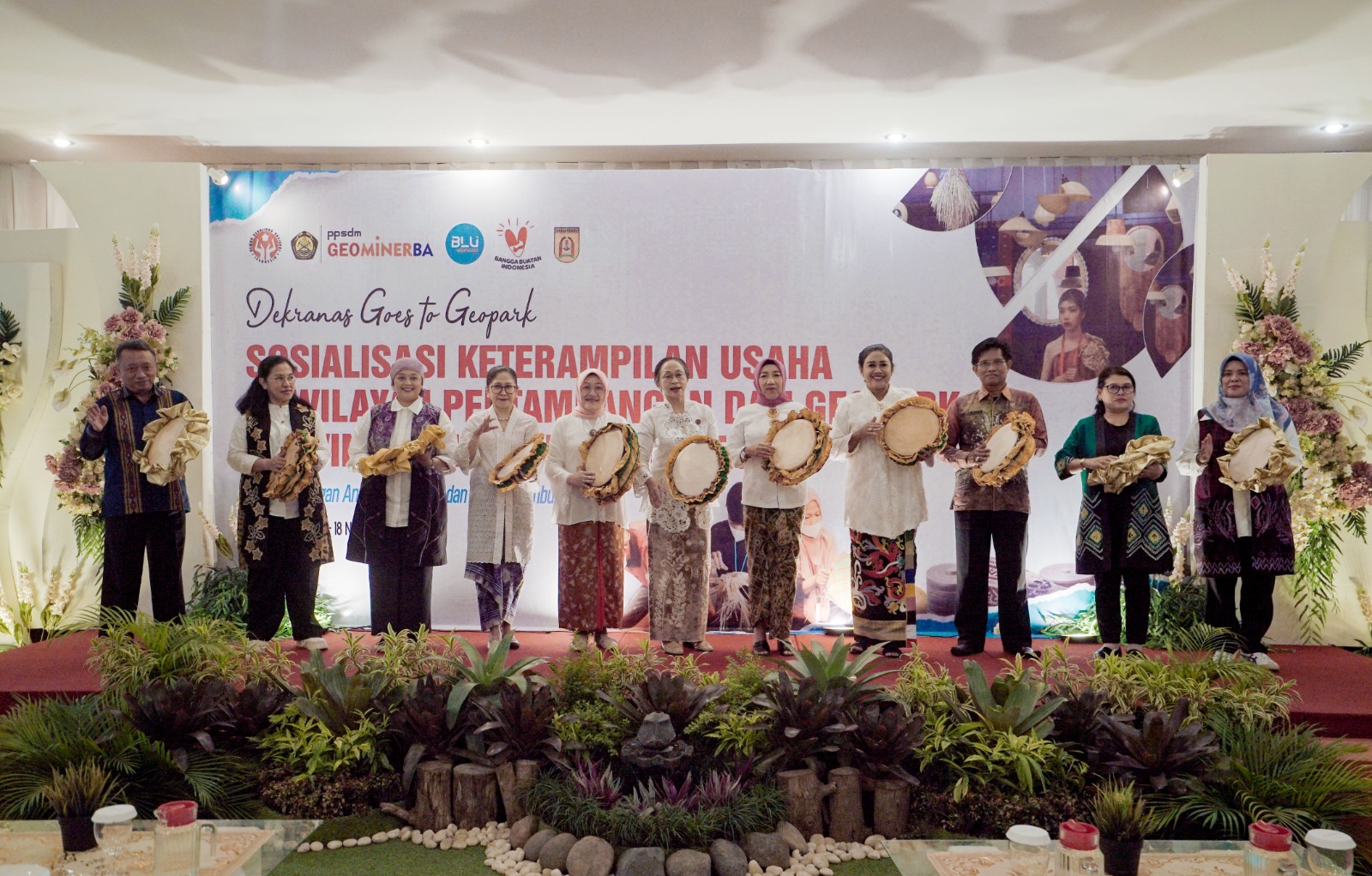 Tumbuhkan Semangat Wirausaha Sekitar Geopark, Dekranas Gelar Sosialisasi