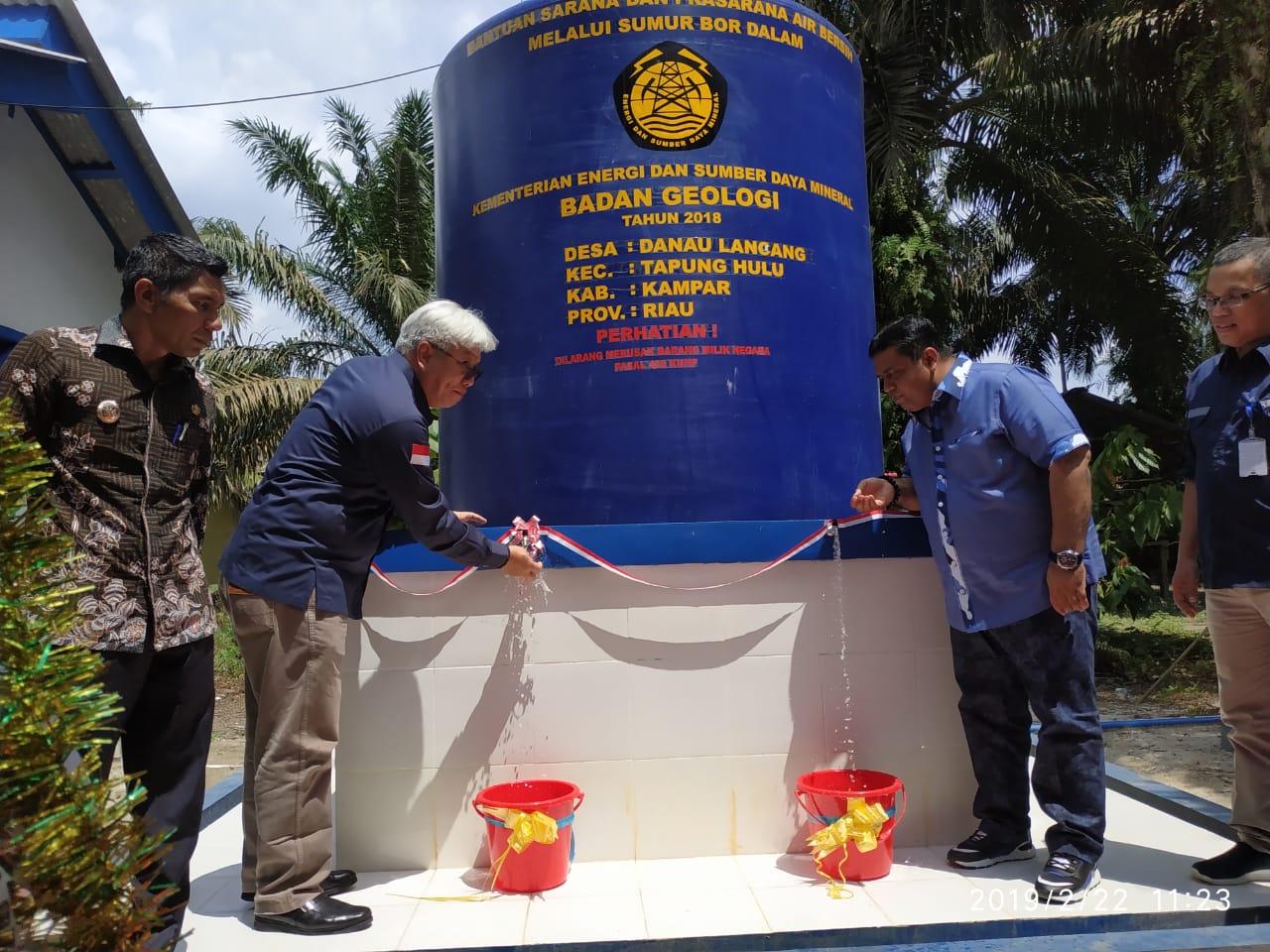 Tuntaskan Masalah Krisis Air Bersih, Badan Geologi Bangun Sumur Bor di Riau dan Sumsel