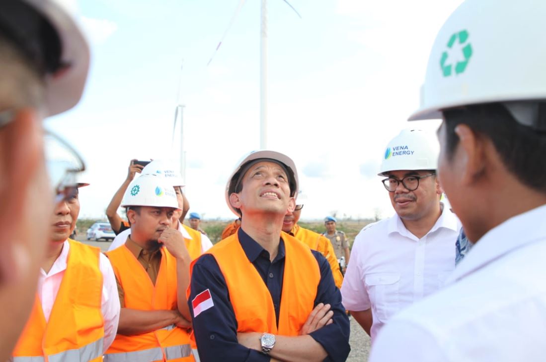 Wamen Arcandra di Sulsel: Pantau Progress 97% PLTB Tolo dan Minta Blok Migas Karaeng Dikaji Lebih Detail