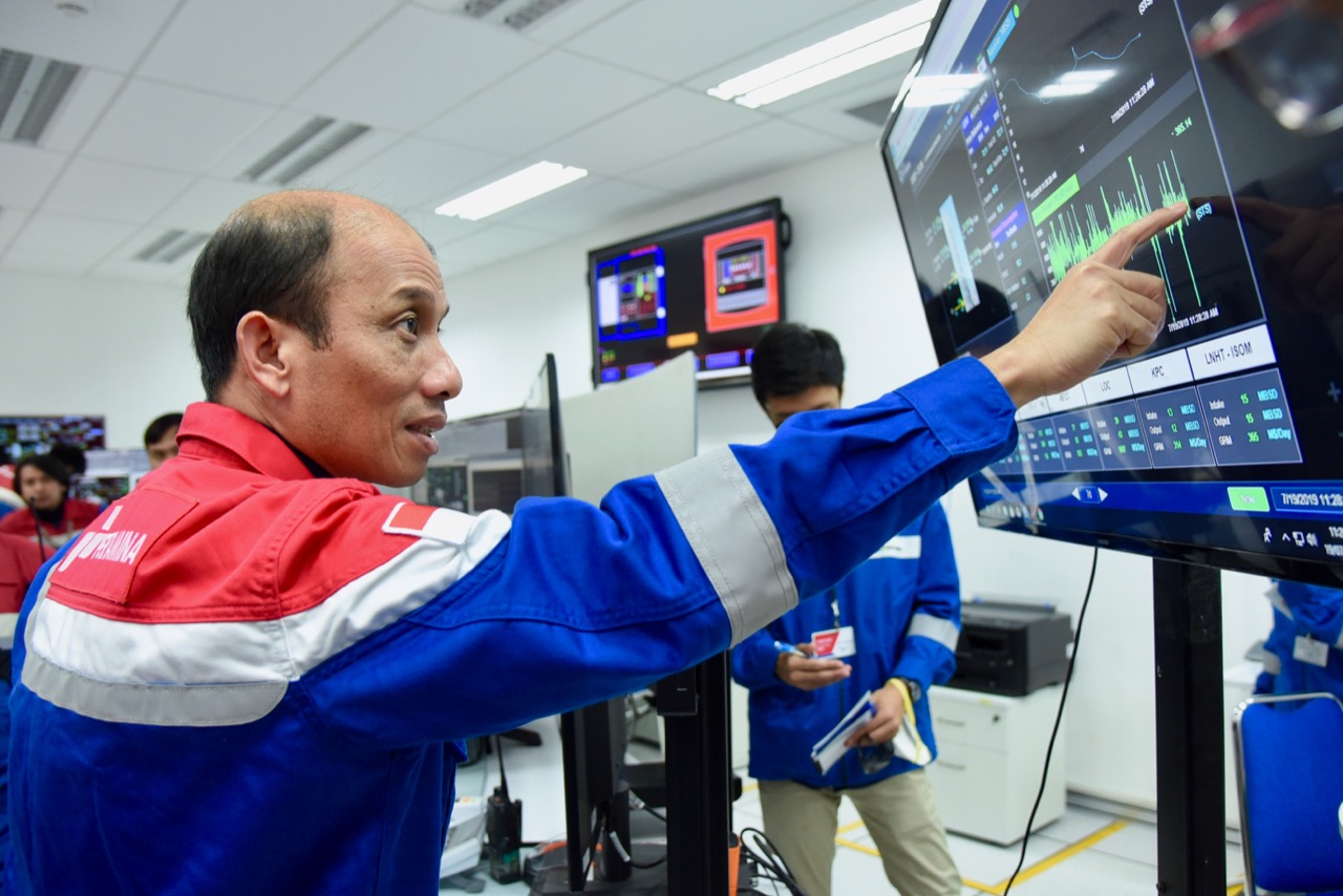 Wamen Arcandra Tinjau Kilang Terbesar Indonesia, Kualitas Kilang Ditingkatkan