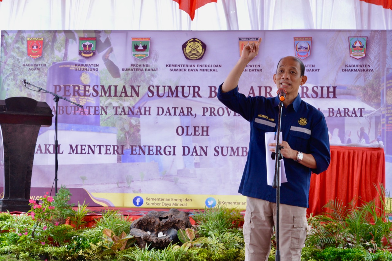 Wamen ESDM Kembali Resmikan 6 Sumur Bor, Lebih dari 16 ribu Jiwa  Nikmati Air Bersih