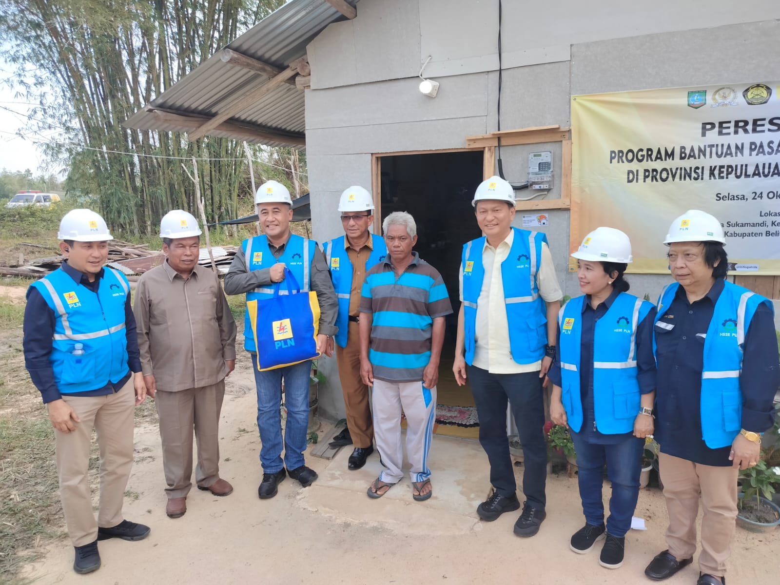 1.000 Warga Babel, Terima Bantuan Pasang Listrik Gratis