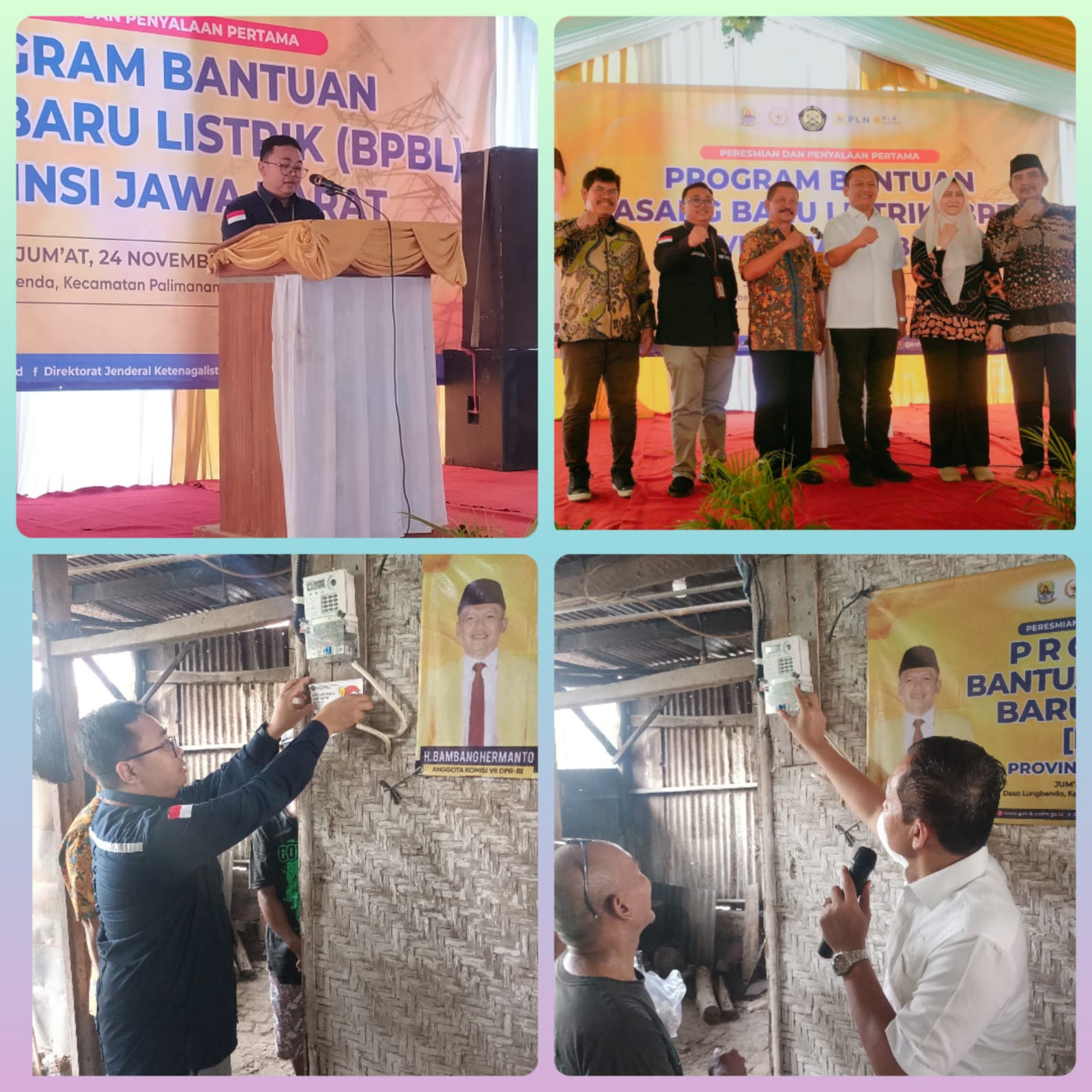 25 Warga Tidak Mampu di Cirebon Terima Bantuan Pasang Listrik Gratis