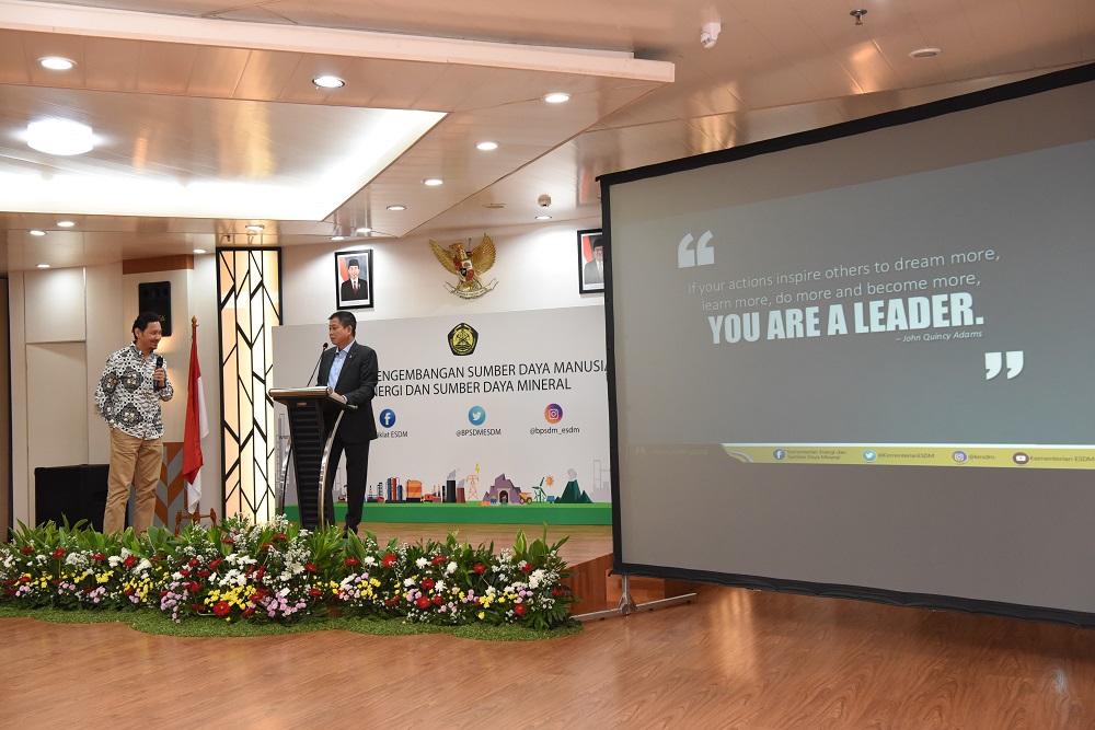 Awal Tahun, Menteri ESDM Berikan Pengarahan Untuk Ciptakan Tim Yang Solid 