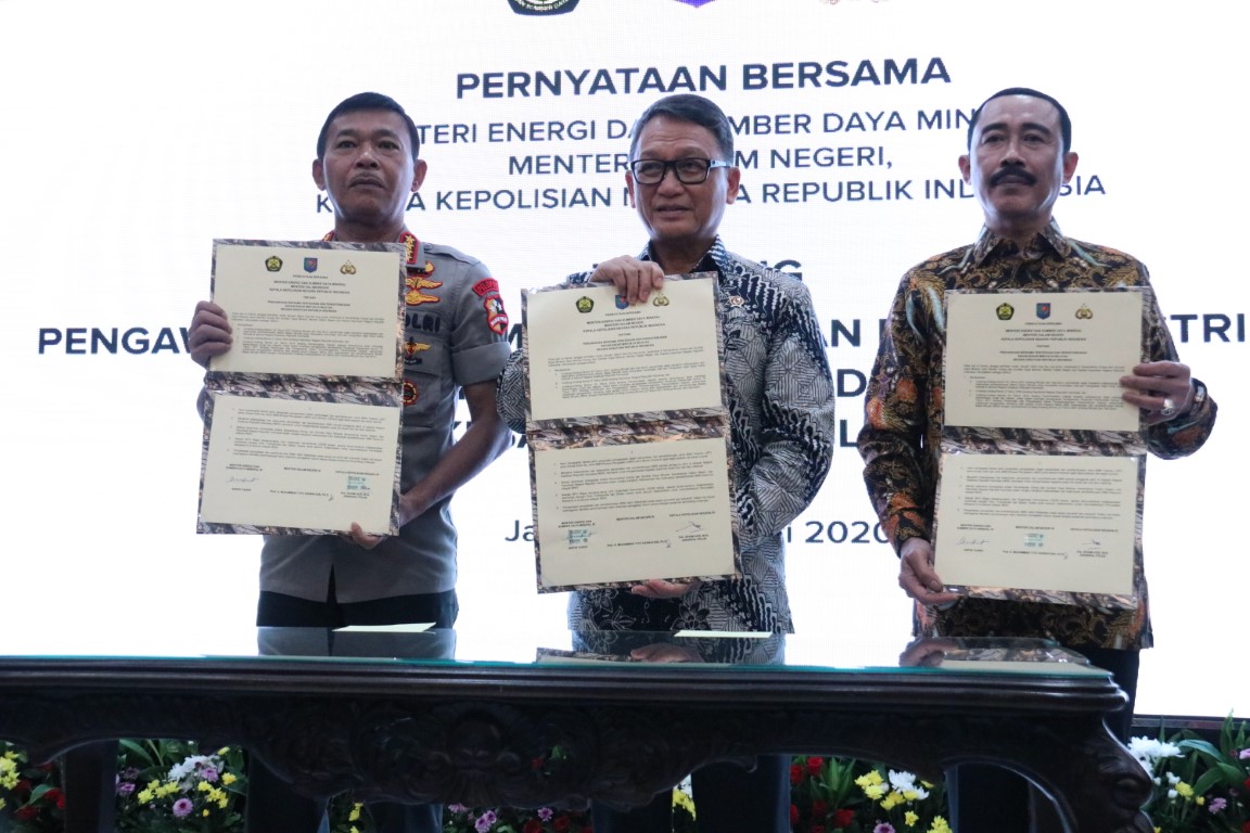 Awasi Penyediaan dan Distribusi BBM, Menteri Arifin Gandeng Kapolri dan Mendagri