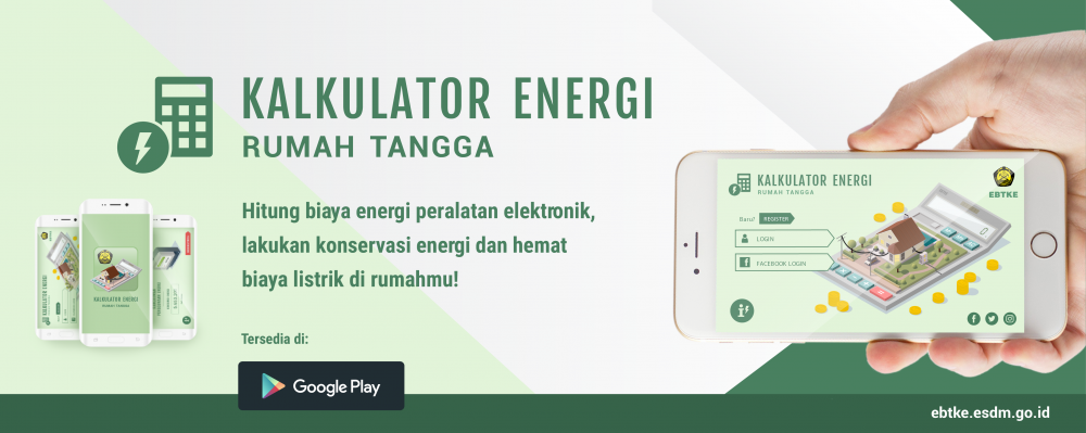 Ayo Unduh Aplikasi Kalkulator Hemat Energi Rumah Tangga