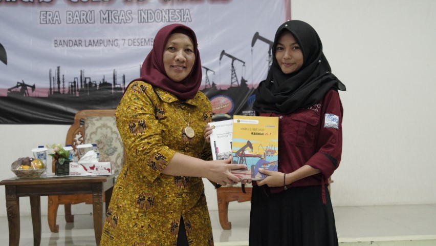 Bahas Tuntas Era Baru Migas, Mahasiswa Unila Antusias Sambut Migas Goes To Campus