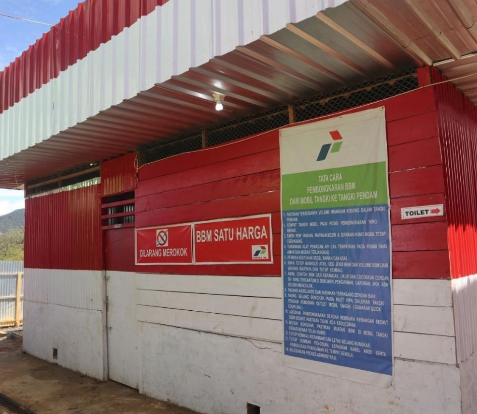 BBM Satu Harga Kini Hadir di Distrik Mapia, Dogiyai