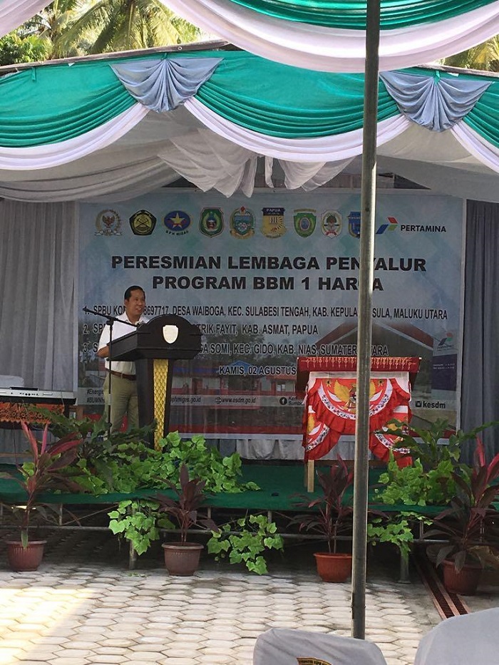 BBM Satu Harga Terwujud di Kepulauan Sula