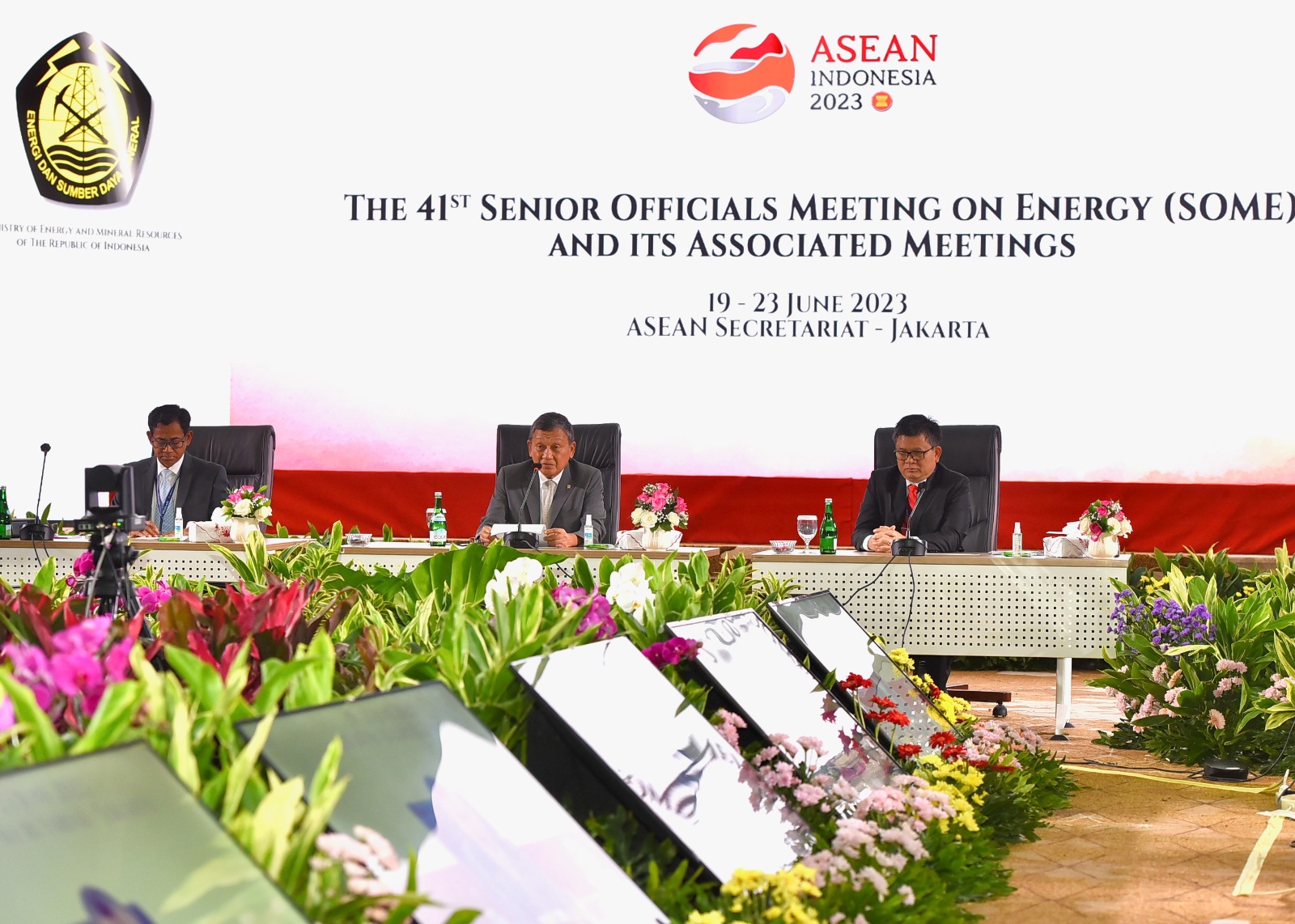 Buka 41st ASEAN SOME, Menteri ESDM Ajak Kolaborasi Percepat Transisi Energi