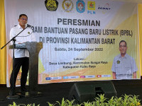 Didukung DPR, Kementerian ESDM berikan bantuan bagi 5.487 Rumah Tangga di Kalimantan Barat