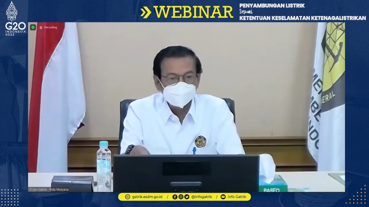 Dirjen Gatrik Ajak Masyarakat untuk Peduli Proses Penyambungan Listrik yang Aman