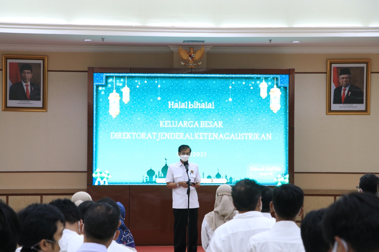 Dirjen Gatrik: Halalbihalal Penyemangat Kerja Baik dan Produktif