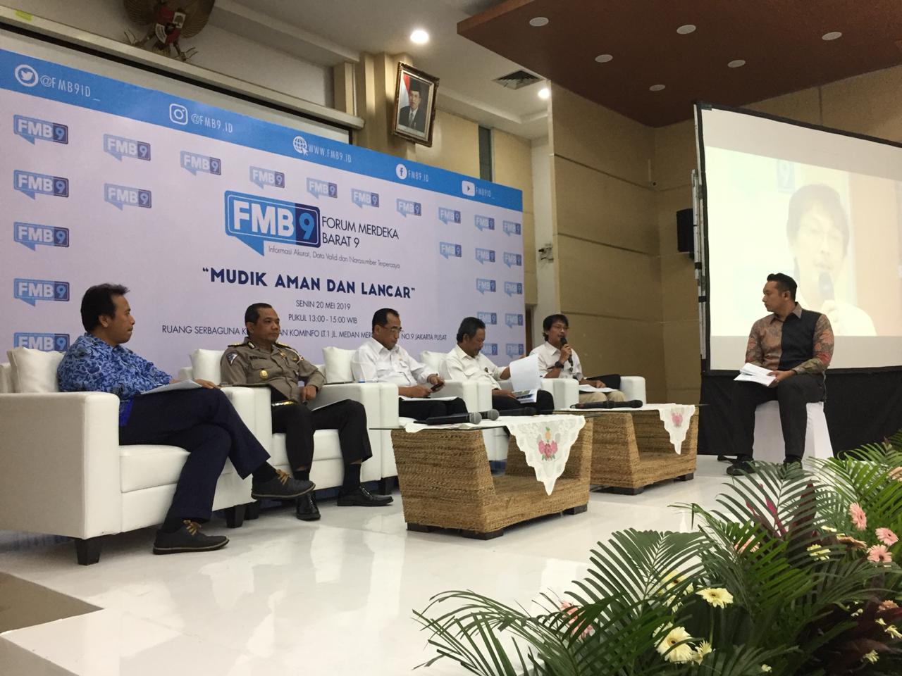 Dirjen Ketenagalistrikan Hadiri Diskusi FMB9: Mudik Aman dan Lancar