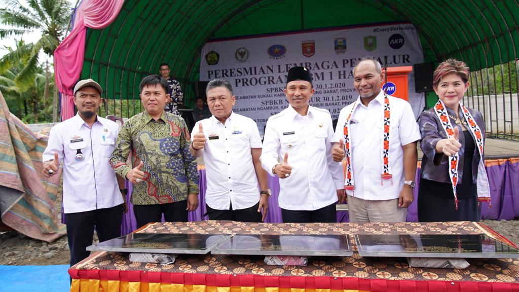 Dirjen Migas Resmikan Tiga Lembaga Penyalur BBM Satu Harga