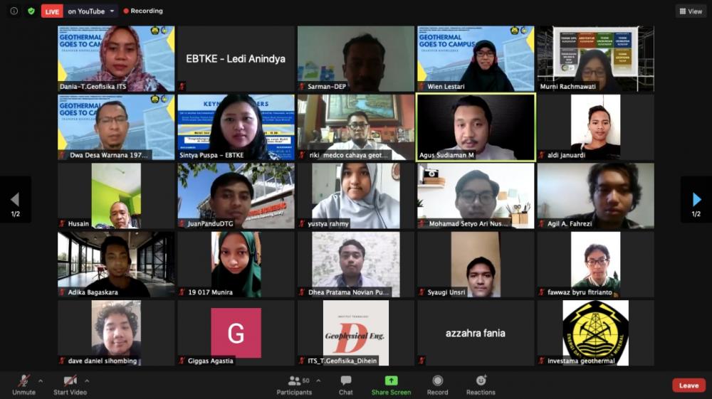 Ditjen EBTKE Dorong Peran Akademisi Atasi Tantangan Bidang SDM dalam Pengembangan Panas Bumi