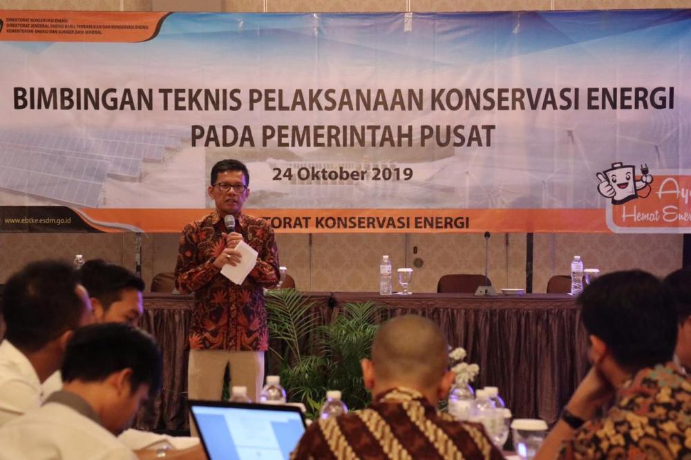 Ditjen EBTKE Serukan Penghematan Energi di Lingkungan Pemerintah Pusat