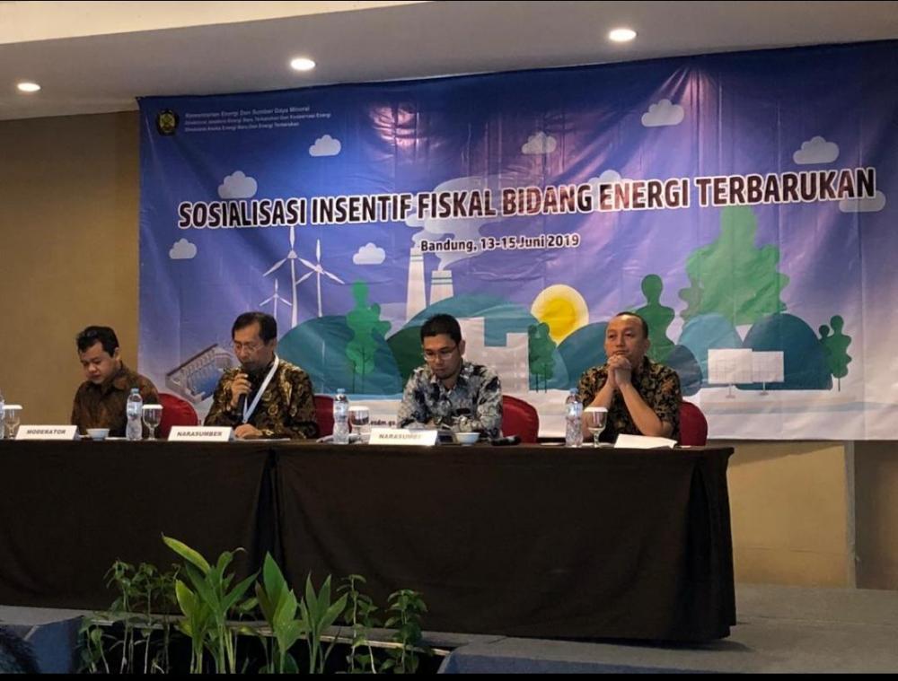 Ditjen EBTKE Sosialisasikan Insentif Fiskal Bidang EBT